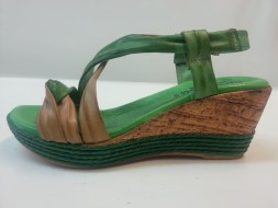 Zapato señora piel cuña