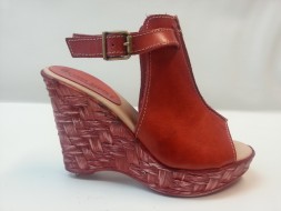 Zapato señora piel cuña