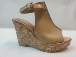 Zapato señora piel cuña