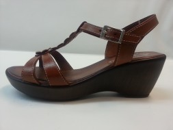 Zapato señora piel cuña