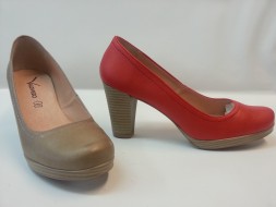 Zapato señora tacon piel